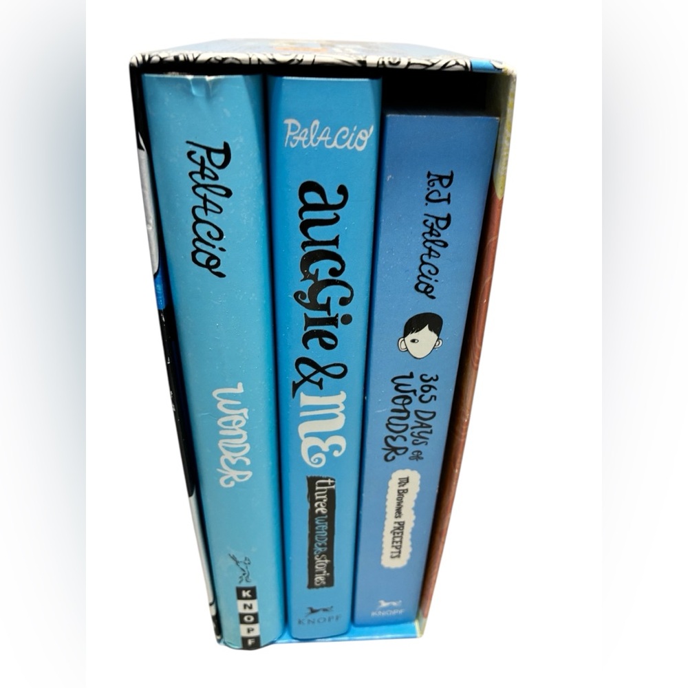 Wonder, Auggie & Me, 365 Days of Wonder Boxed Set, Trilogy By: R. J. Palacio